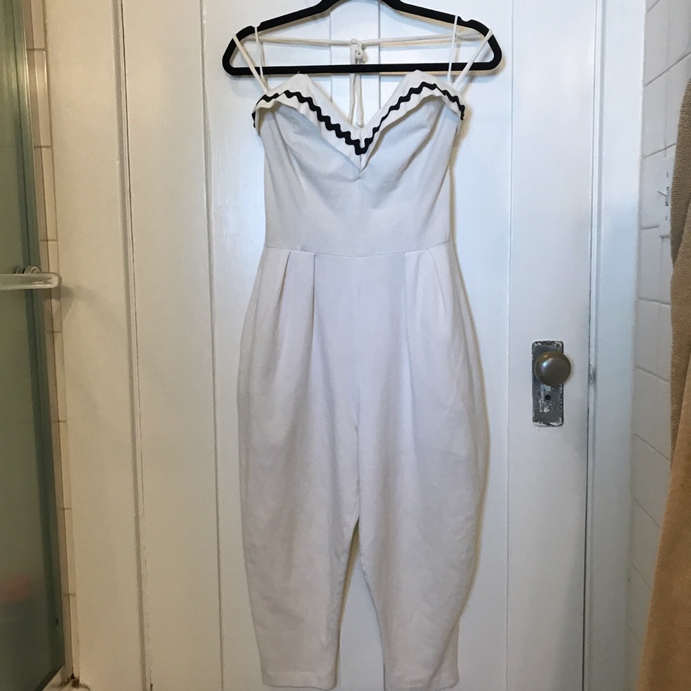 Punk label vintage betsey johnson jumpsuit size L